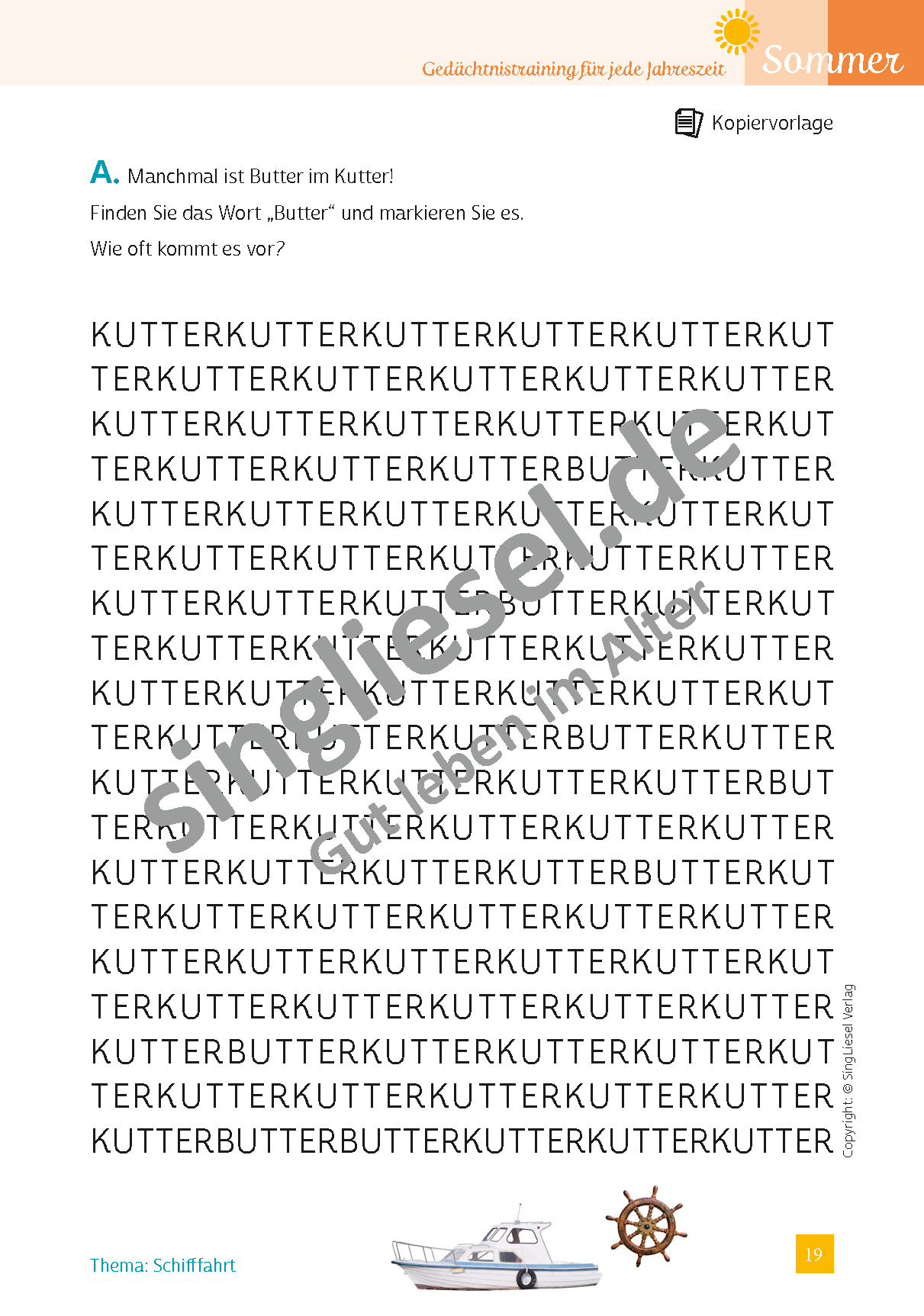 Beispielbild für Gedächtnistraining für Senioren mit Demenz - Kopiervorlagen zum Thema Reisen und Urlaub als PDF-Download Beispielbild für Gedächtnistraining für Senioren mit Demenz - Kopiervorlagen zum Thema Reisen und Urlaub als PDF-Download