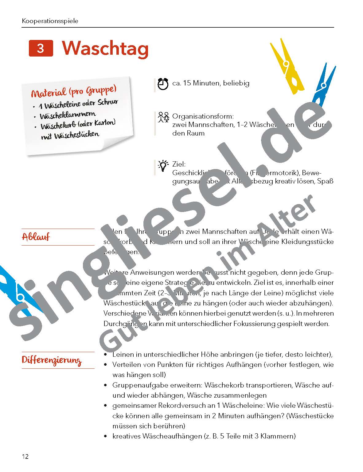 ESD-0001-089-009_Seite_13 Bewegungsspiele für Senioren "Kooperationsspiele" Waschtag