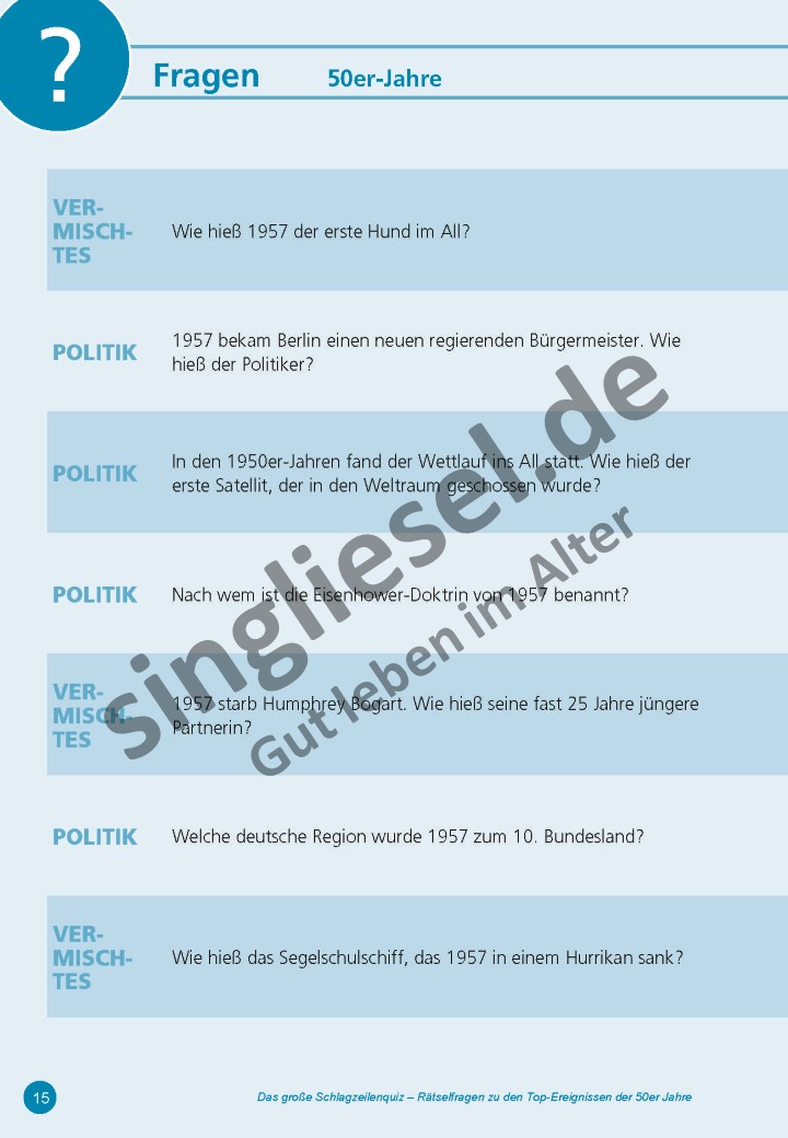 ESD-0001-039-001_Vorschau-15 Das große Schlagzeilen Quiz 50er – Spiel und Spaß rund um die Ereignisse der 50er Jahre