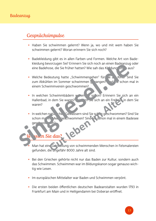 Beispielseiten der PDF: Kurzaktivierungen im Sommer - Beschätigungen für Senioren zum Thema kunterbunter Sommer Beispielseiten der PDF: Kurzaktivierungen im Sommer - Beschätigungen für Senioren zum Thema kunterbunter Sommer