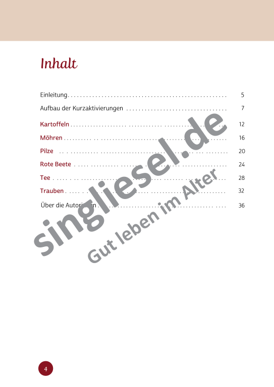 Beispielseiten aus der PDF Kurzaktivierungen im Herbst für Senioren mit Demenz - kreative Ideen zum Thema Essen Beispielseiten aus der PDF Kurzaktivierungen im Herbst für Senioren mit Demenz - kreative Ideen zum Thema Essen