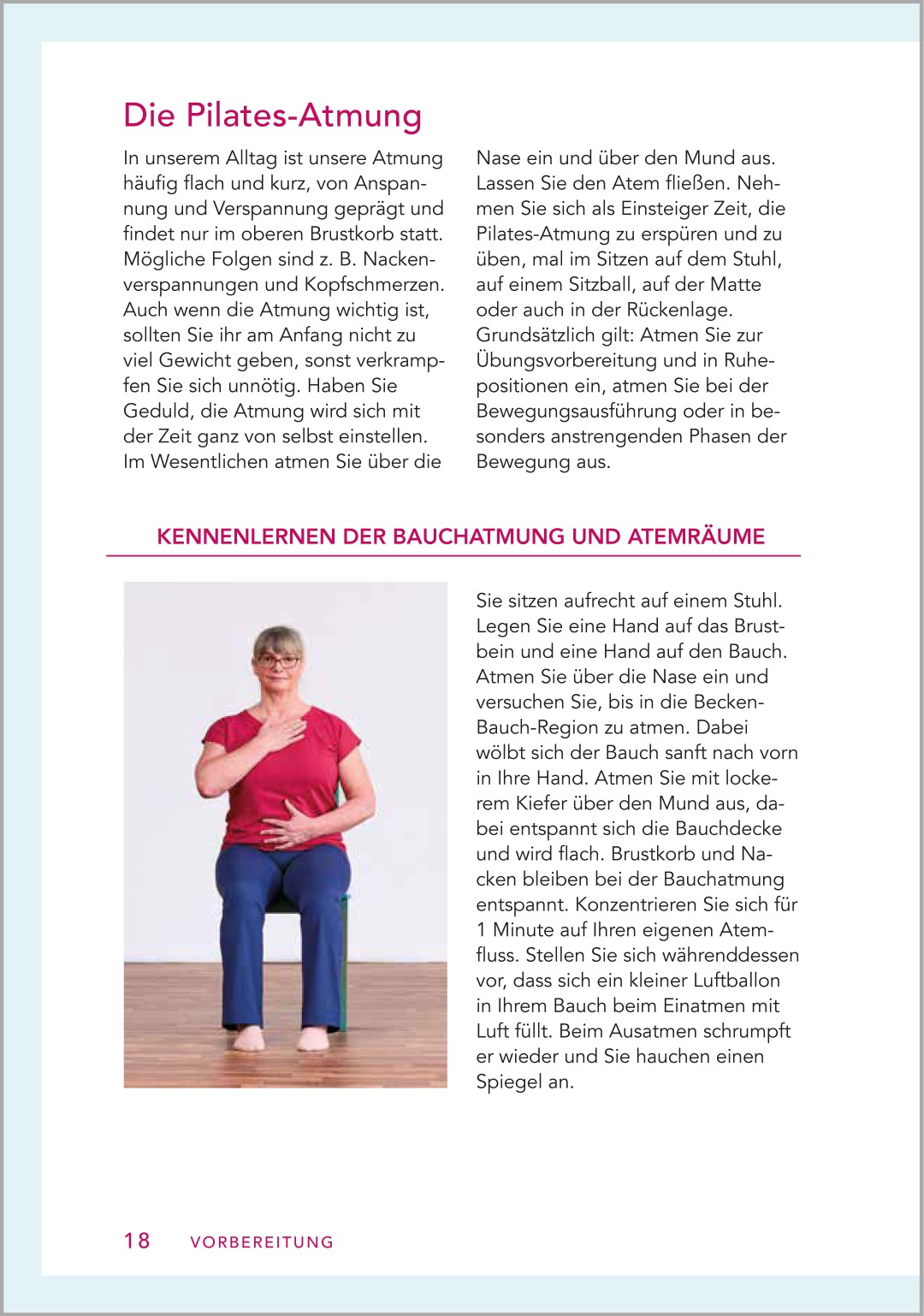 Pilates für Senioren. Empfohlen vom Deutschen Turner-Bund
