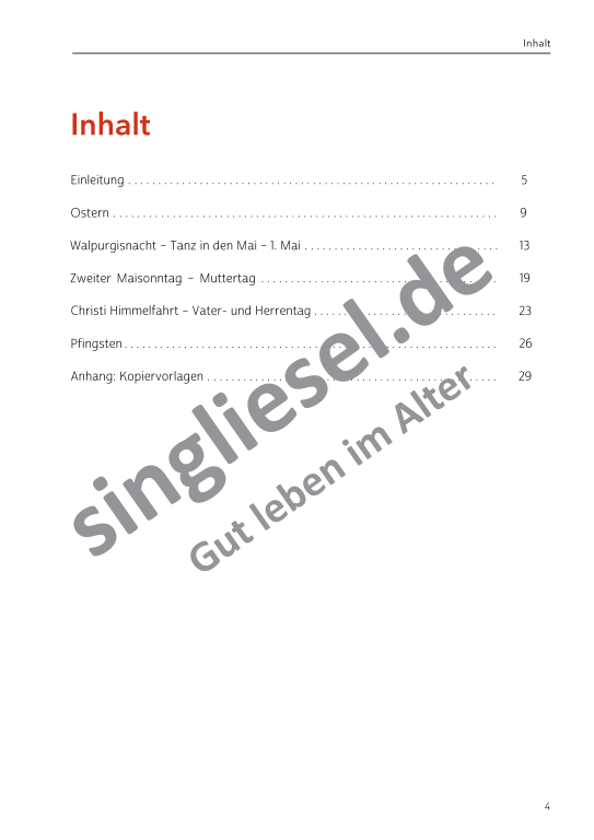 Beispielseiten aus: Von Ostern bis Pfingsten  - Aktivierungspaket zu Festen und Bräuche für Senioren als PDF-Download Beispielseiten aus: Von Ostern bis Pfingsten  - Aktivierungspaket zu Festen und Bräuche für Senioren als PDF-Download