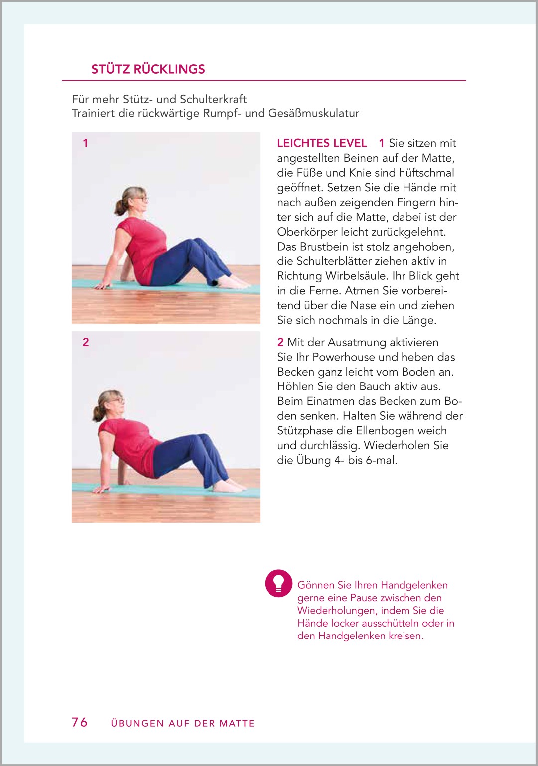 Pilates für Senioren. Empfohlen vom Deutschen Turner-Bund