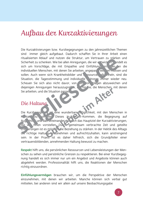 Beispielseiten aus der PDF Kurzaktivierungen im Winter für Senioren mit Demenz - kreative Ideen zum Thema Haus und Garten Beispielseiten aus der PDF Kurzaktivierungen im Winter für Senioren mit Demenz - kreative Ideen zum Thema Haus und Garten