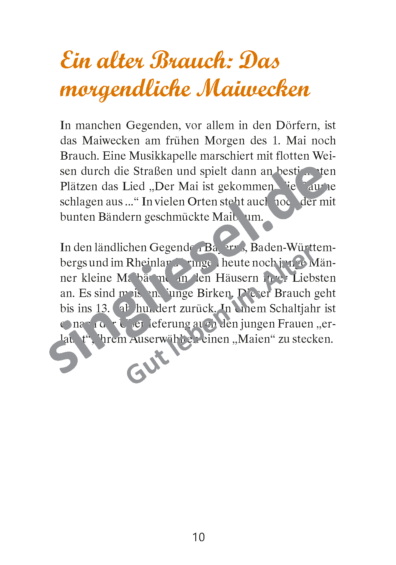 ESD-0001-048-003__Seite_11 Bunt sind schon die Wälder - Ein alter Brauch: Das morgendliche Maiwecken