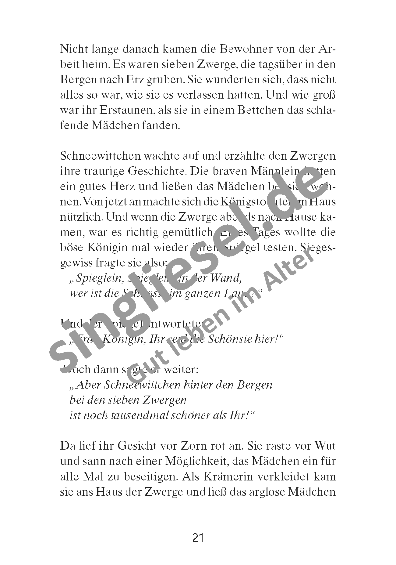 ESD-0001-054-001-Wasserzeichen_Seite_22 Märchen für Senioren. "Schneewittchen“ u.v.m. (PDF) Vorlesegeschichte Seite 2