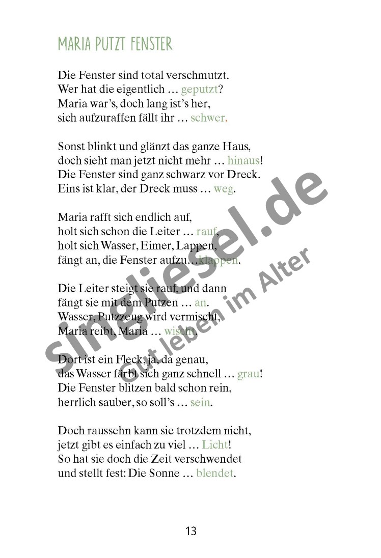 ESD-0001-056-004_13 Lücken-Geschichten in Reimen. Trautes Heim. Für Senioren. Fenster putzen