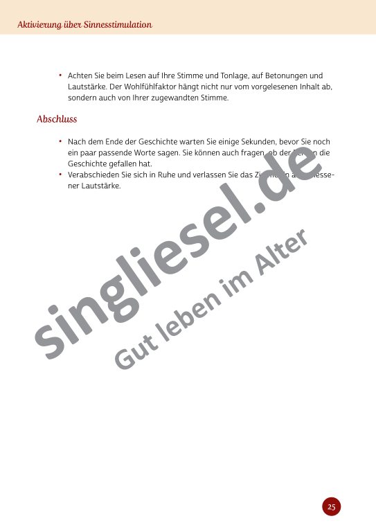Beispielseiten aus Sinneswelten wecken - Kurzaktivierungen für bettlägerige Senioren mit Demenz als PDF-Download Beispielseiten aus Sinneswelten wecken - Kurzaktivierungen für bettlägerige Senioren mit Demenz als PDF-Download