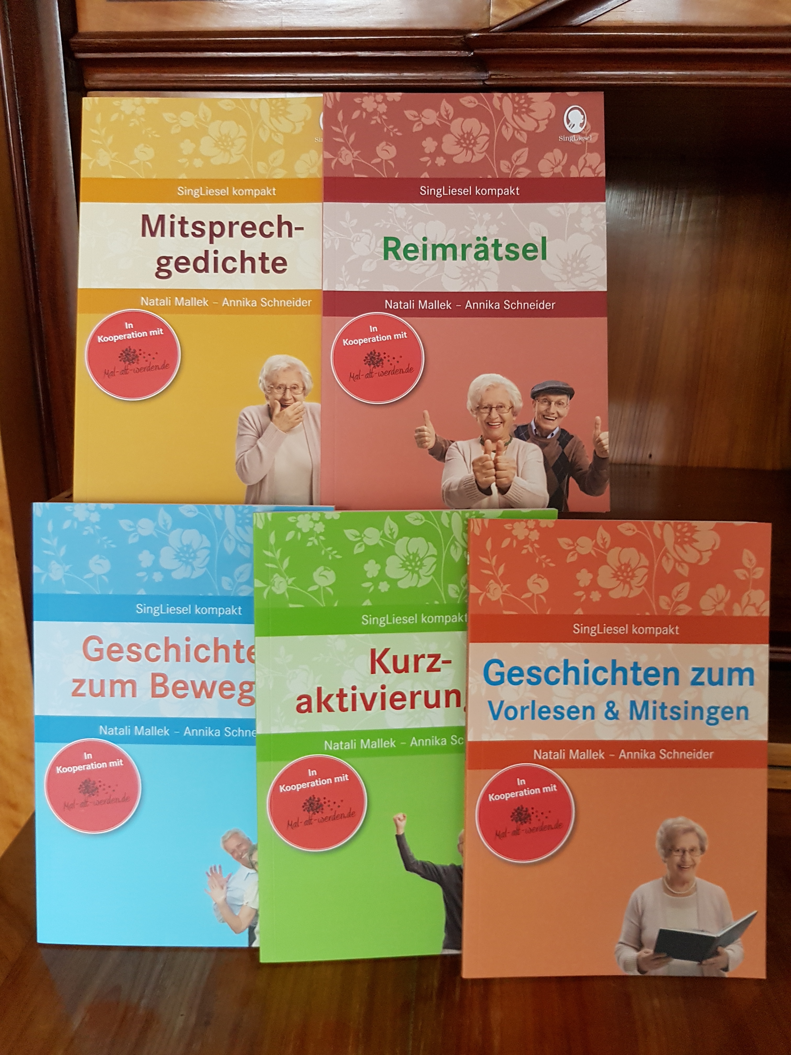 Buch. Geschichten zum Bewegen. Die Mal-alt-werden.de Edition