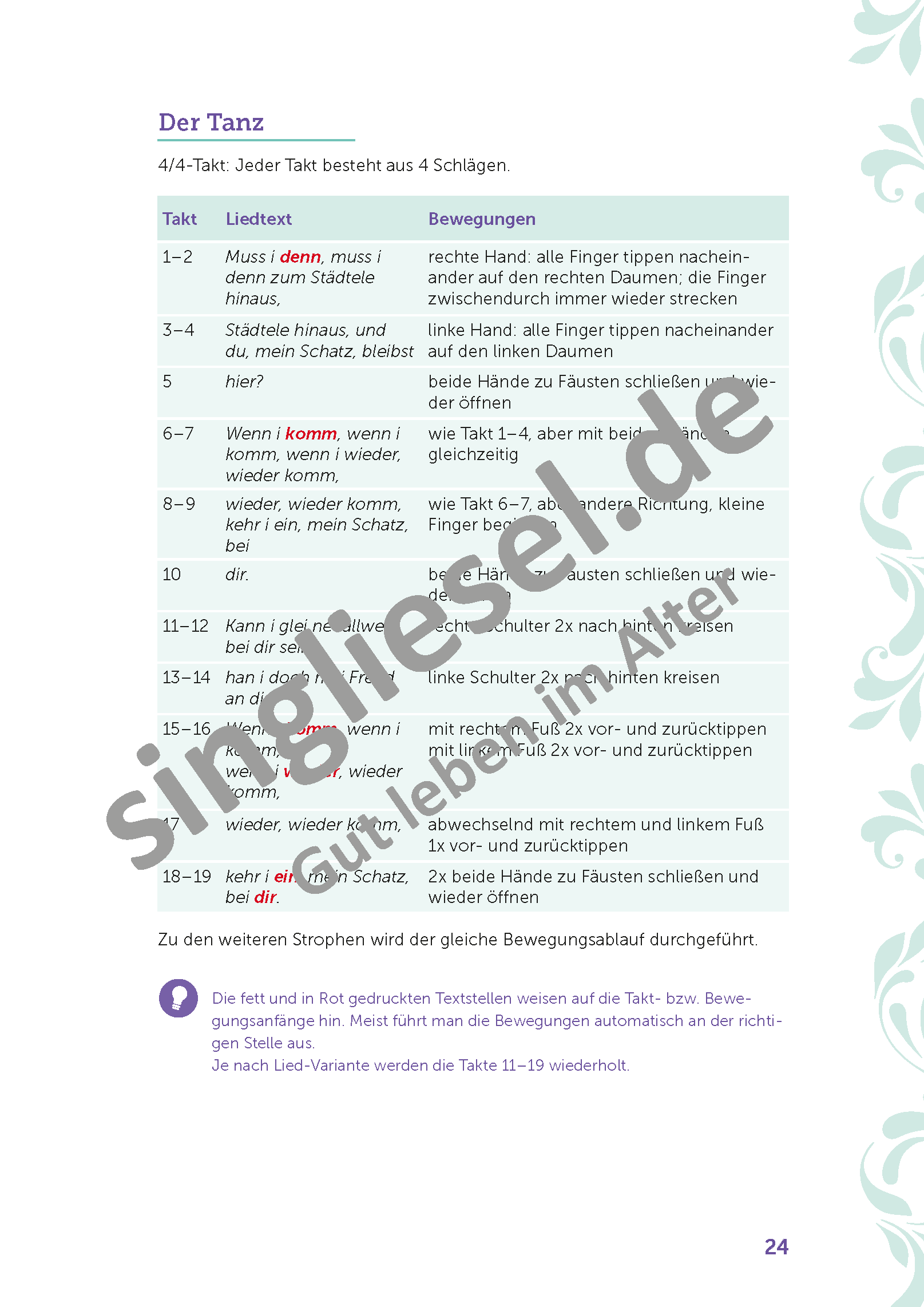 ESD-0001-660-005_Die-schoensten-Sitztaenze_Rund-um-die-Liebe_Seite_25_Muss-i-denn-zum-Staedtele-hinaus_Tanz Die schönsten Sitztänze rund um die Liebe. Sitztänze für Senioren- auch mit Demenz. Muss i denn zum Städtele hinaus Tanz
