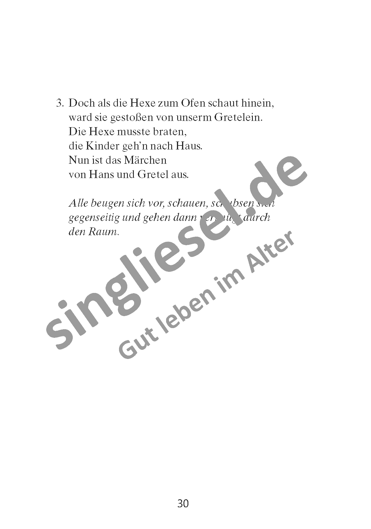 Beispielbild: Hänsel und Gretel – Märchen für Senioren zum Vorlesen und Mitraten, Band 1 als PDF-Download Beispielbild: Hänsel und Gretel – Märchen für Senioren zum Vorlesen und Mitraten, Band 1 als PDF-Download