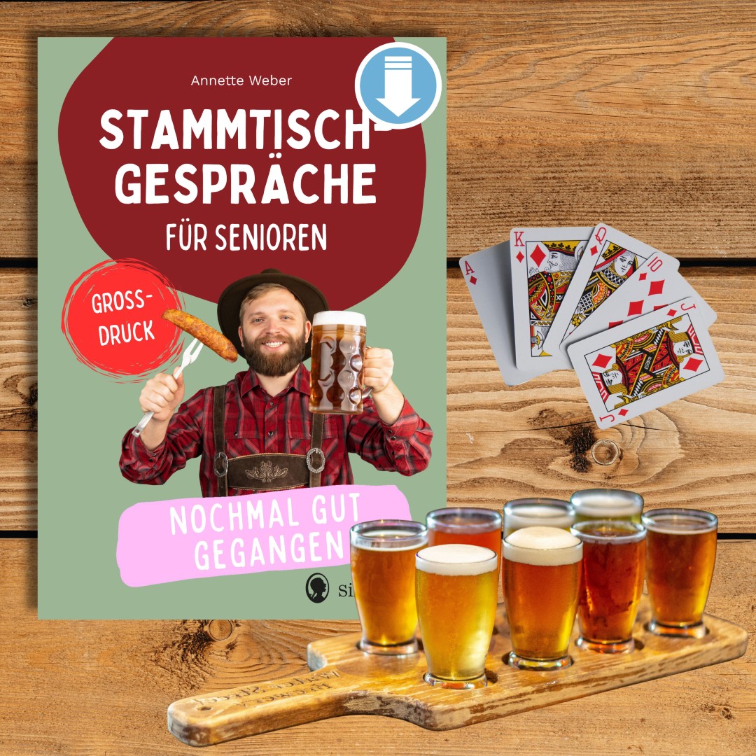 Stammtischgespräche für Senioren – Nochmal gut gegangen (Sofort-Download als PDF)