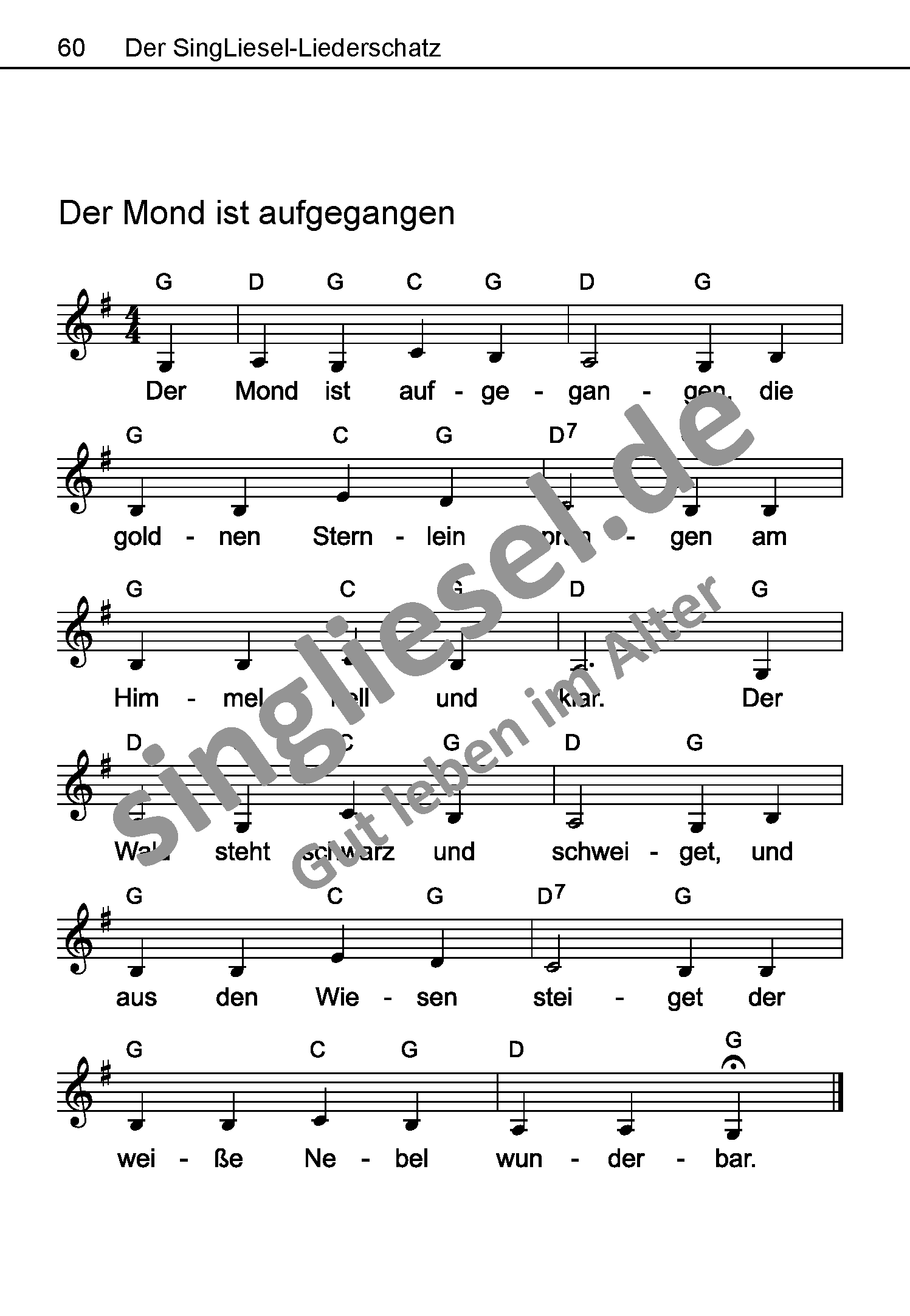 ESD-0001-021-001-Wasserzeichen_Seite_10 Volkslieder-Buch für Senioren Der Mond ist aufgegangen Noten