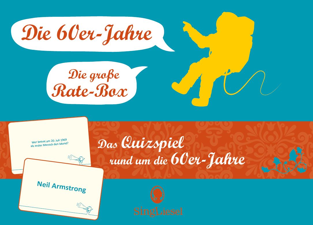 Cover: Die große Rate-Box –  60er-Jahre-Quiz für Senioren mit Demenz zur Aktivierung und Gedächtnisförderung Cover: Die große Rate-Box –  60er-Jahre-Quiz für Senioren mit Demenz zur Aktivierung und Gedächtnisförderung