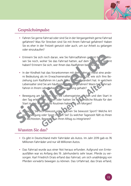 Beispielseiten der PDF: Kurzaktivierungen im Frühling - Beschätigungen für Senioren zum Thema kunterbunter Frühling Beispielseiten der PDF: Kurzaktivierungen im Frühling - Beschätigungen für Senioren zum Thema kunterbunter Frühling