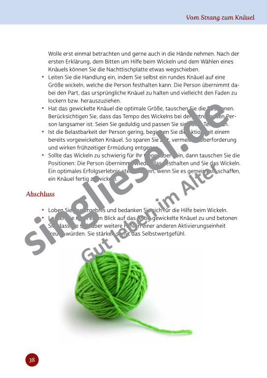 Beispielseiten aus Im Rhythmus der Bewegung - Kurzaktivierungen für bettlägerige Senioren mit Demenz als PDF-Download Beispielseiten aus Im Rhythmus der Bewegung - Kurzaktivierungen für bettlägerige Senioren mit Demenz als PDF-Download