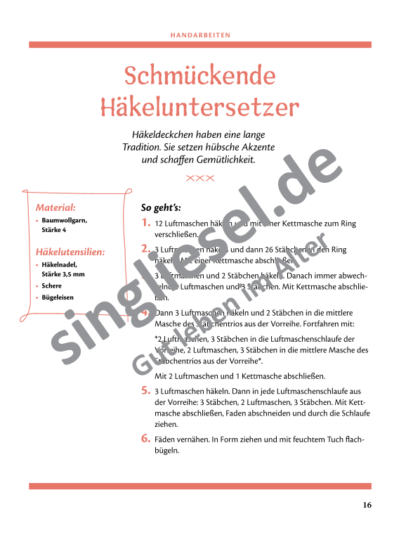 Seite 17 aus einem PDF-Buch mit Bastelideen für Senioren – einfache Handarbeiten zur Aktivierung und Beschäftigung Seite 17 aus einem PDF-Buch mit Bastelideen für Senioren – einfache Handarbeiten zur Aktivierung und Beschäftigung