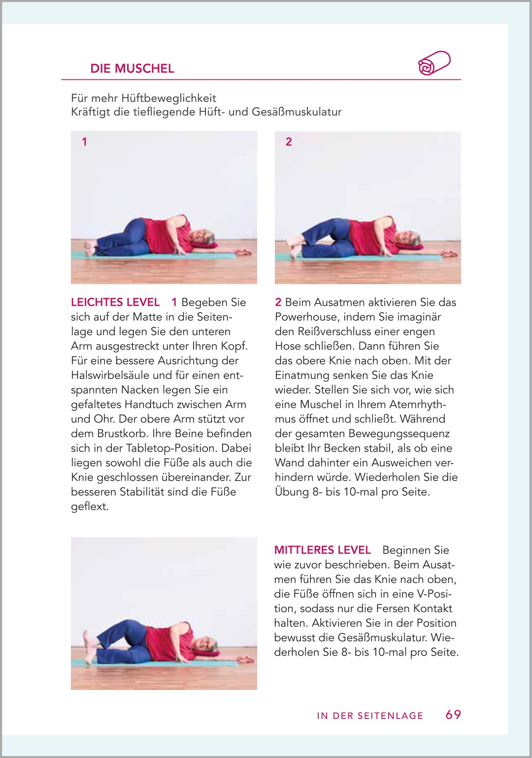 Pilates für Senioren. Empfohlen vom Deutschen Turner-Bund