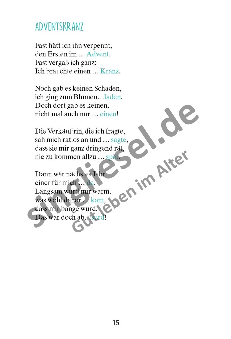 ESD-0001-056-011_Vorschau-15 Feste im Herbst. Geschichten für Senioren mit Reimen. PDF Adventskranz