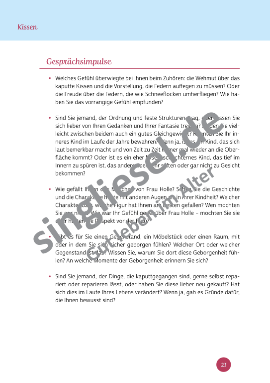 Beispielseiten aus der PDF Kurzaktivierung im Winter für Senioren mit Demenz - kreative Ideen für einen kunterbunten Winter Beispielseiten aus der PDF Kurzaktivierung im Winter für Senioren mit Demenz - kreative Ideen für einen kunterbunten Winter