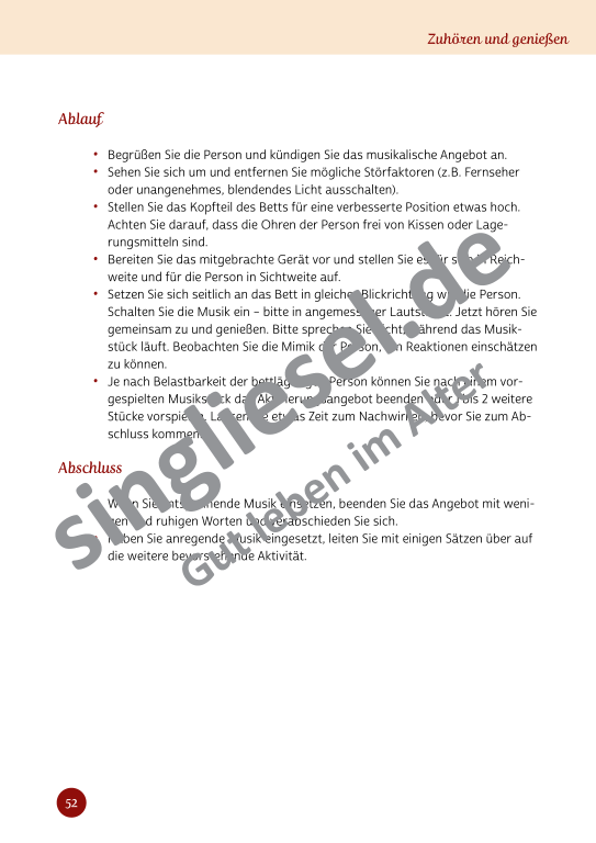 Beispielseiten aus Sinneswelten wecken - Kurzaktivierungen für bettlägerige Senioren mit Demenz als PDF-Download Beispielseiten aus Sinneswelten wecken - Kurzaktivierungen für bettlägerige Senioren mit Demenz als PDF-Download