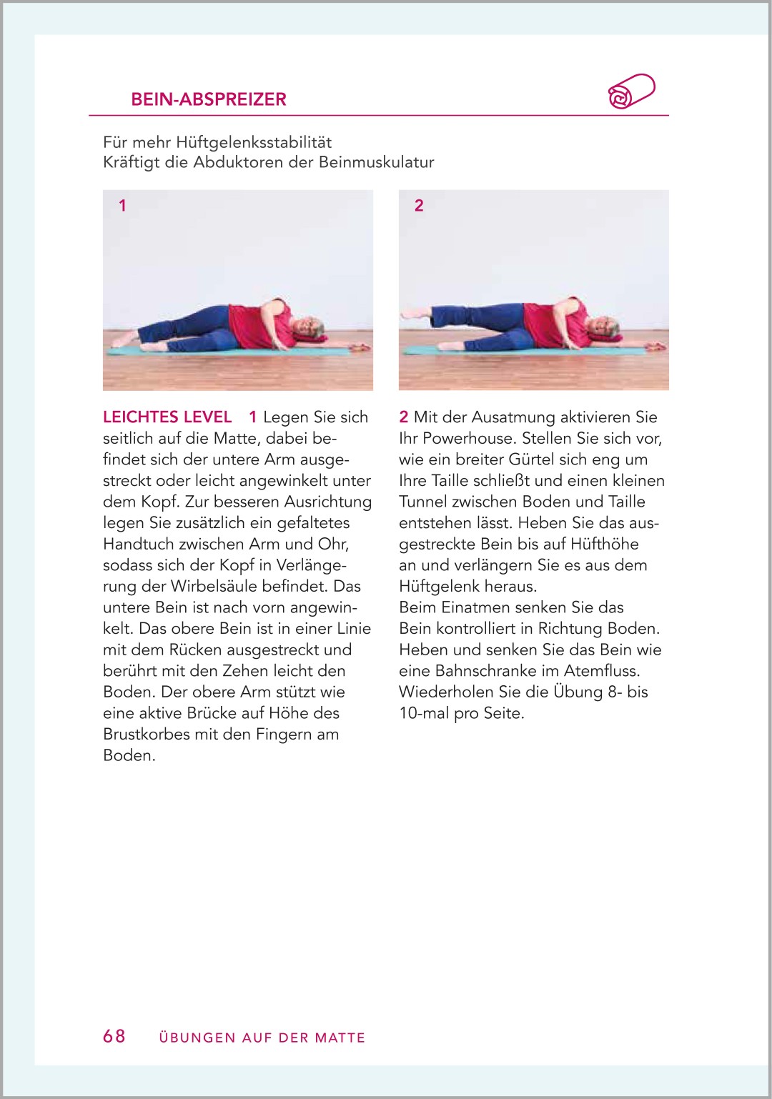 Pilates für Senioren. Empfohlen vom Deutschen Turner-Bund