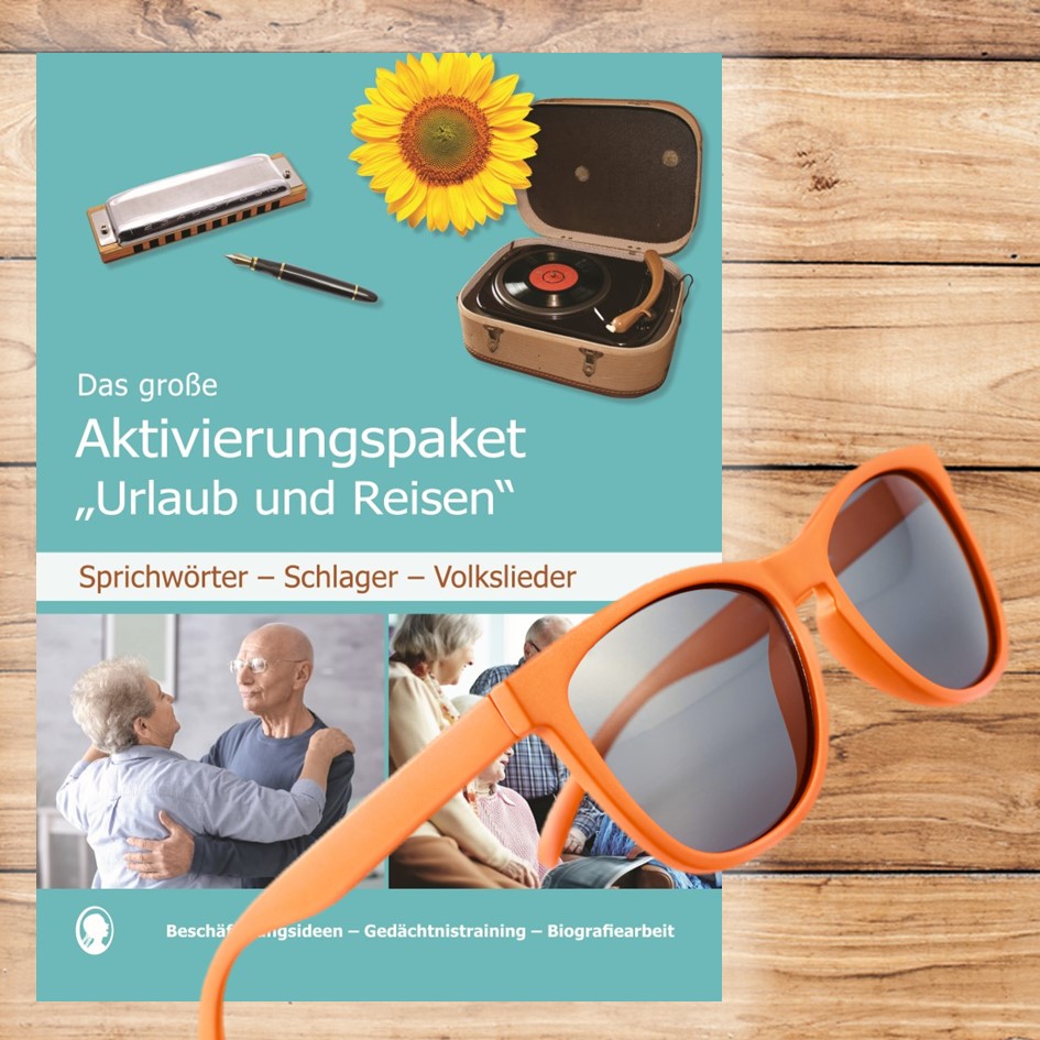 Cover: Aktivierungspaket zum Thema Urlaub und Reisen - Beschäftigungsideen für Senioren als PDF-Download Cover: Aktivierungspaket zum Thema Urlaub und Reisen - Beschäftigungsideen für Senioren als PDF-Download