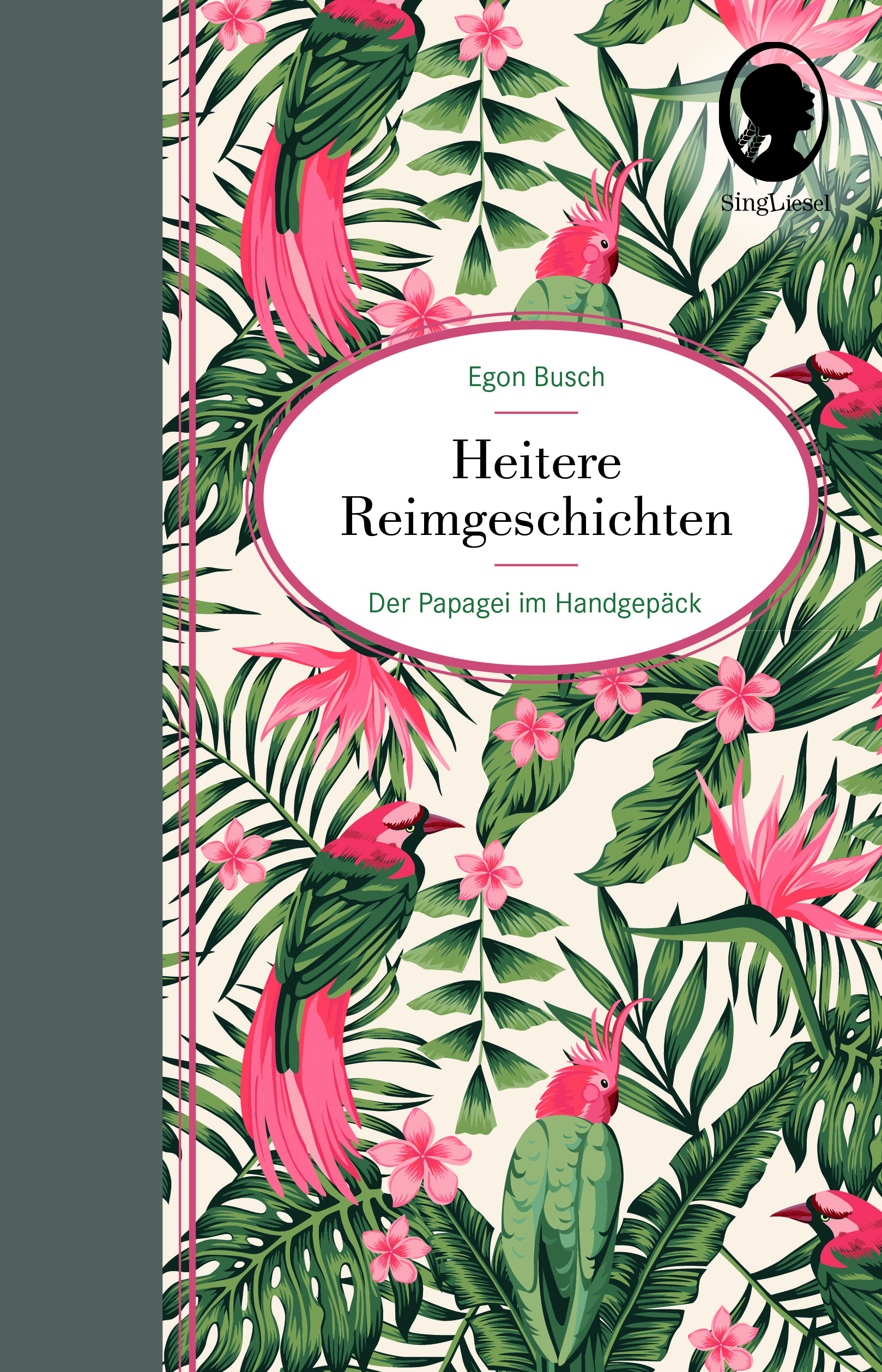 Buchcover: Heitere Reimgeschichten "Der Papagei im Handgepäck" - humorvolle Verse zur Aktivierung und Beschäftigungen Buchcover: Heitere Reimgeschichten "Der Papagei im Handgepäck" - humorvolle Verse zur Aktivierung und Beschäftigungen