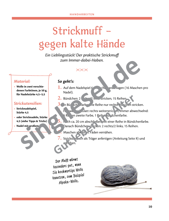 Seite 11 aus einem PDF-Buch mit Bastelideen für Senioren – einfache Handarbeiten zur Aktivierung und Beschäftigung Seite 11 aus einem PDF-Buch mit Bastelideen für Senioren – einfache Handarbeiten zur Aktivierung und Beschäftigung