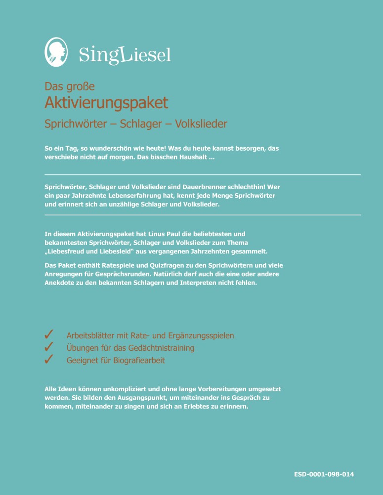 ESD-0001-098-014_U4 Das große Aktivierungspaket „Liebesfreud und Liebesleid" - Als Sofort-Download fürs Handy, Tablet oder den PC