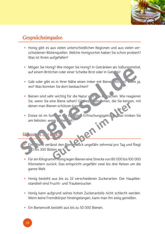 Beispielseiten der PDF: Kurzaktivierungen im Sommer - Beschätigungen für Senioren zum Thema Wald und Wiese Beispielseiten der PDF: Kurzaktivierungen im Sommer - Beschätigungen für Senioren zum Thema Wald und Wiese