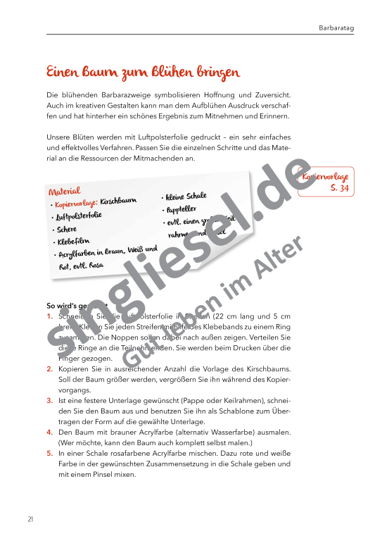 Beispielseiten: Von Allerheiligen bis Nikolaus - Aktivierungspaket zu Festen und Bräuche für Senioren als PDF-Download Beispielseiten: Von Allerheiligen bis Nikolaus - Aktivierungspaket zu Festen und Bräuche für Senioren als PDF-Download