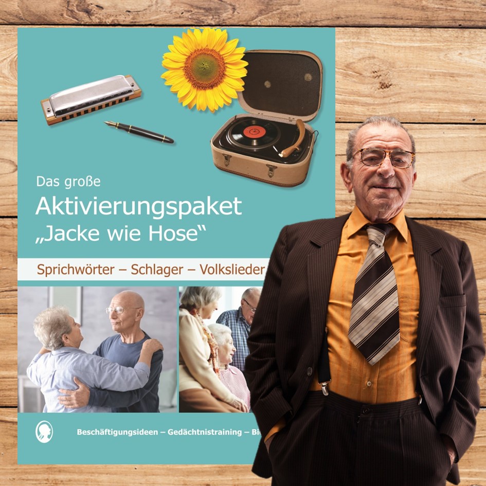 Cover: Aktivierungspaket zum Thema Kleider und Klamotten - Beschäftigungsideen für Senioren als PDF-Download Cover: Aktivierungspaket zum Thema Kleider und Klamotten - Beschäftigungsideen für Senioren als PDF-Download