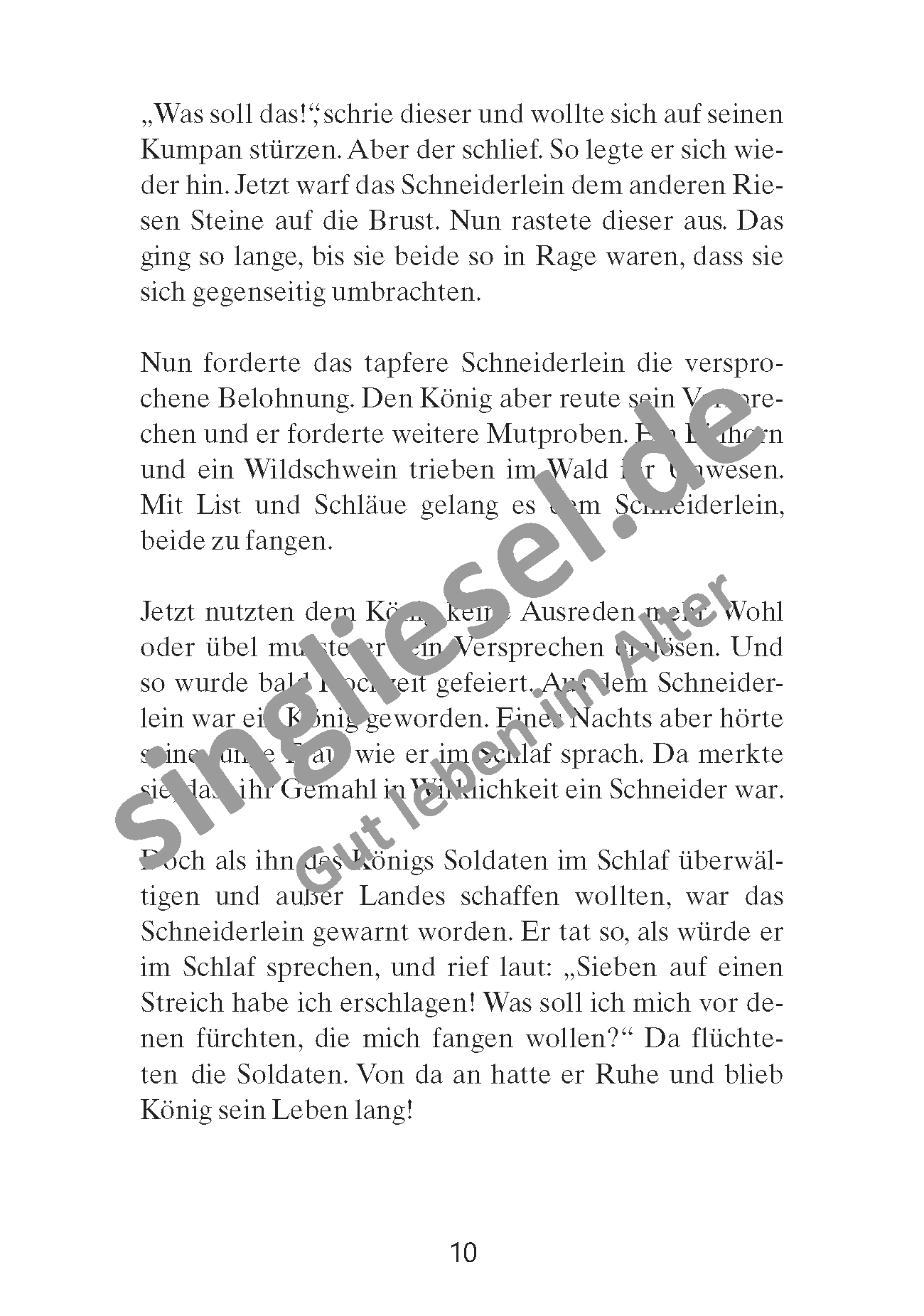 ESD-0001-054-004__Seite_11 Märchen für Senioren. „Das tapfere Schneiderlein“ u.v.m. (PDF) Vorlesegeschichte Seite 3