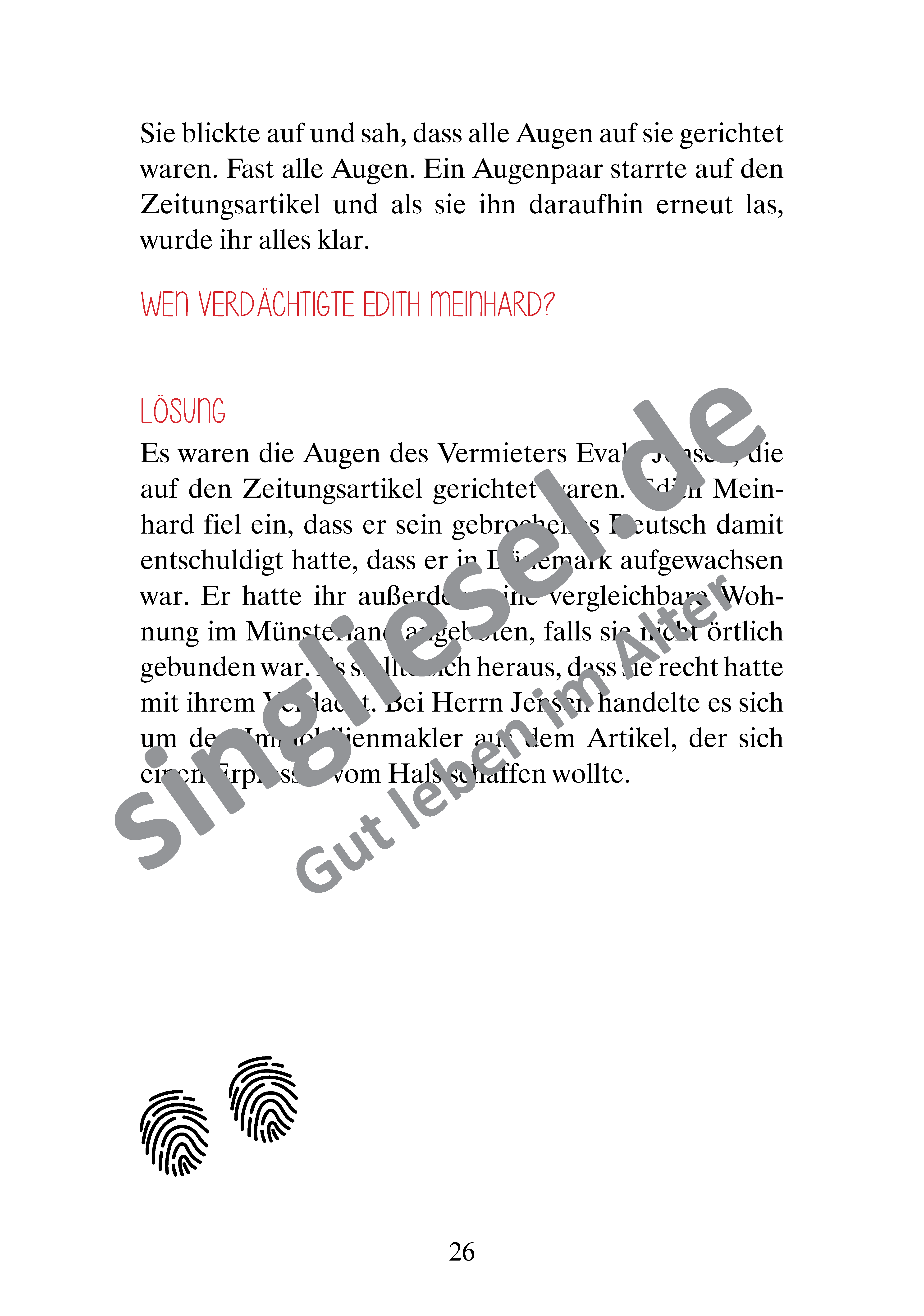 Beispielseiten aus Dem Täter auf der Spur - Krimi-Geschichten zum Vorlesen für Senioren als PDF-Download Beispielseiten aus Dem Täter auf der Spur - Krimi-Geschichten zum Vorlesen für Senioren als PDF-Download