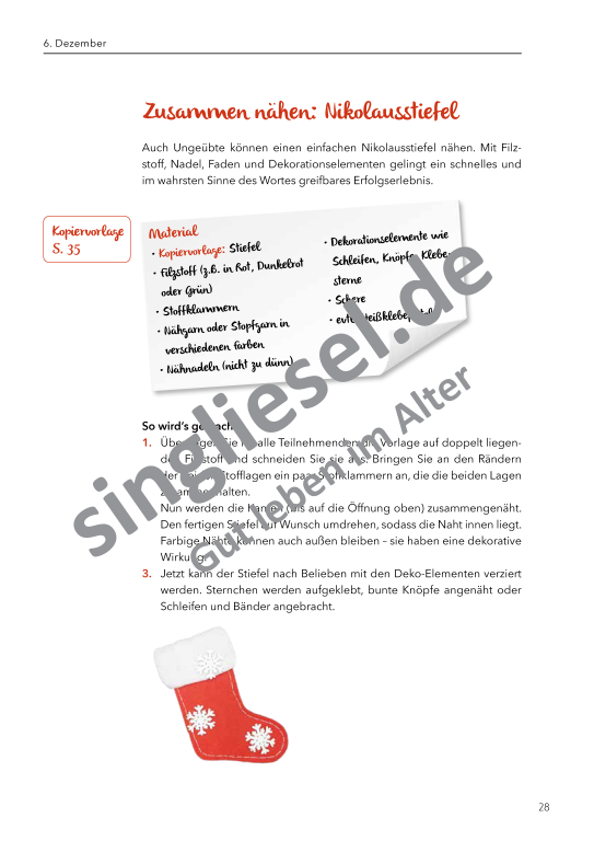 Beispielseiten: Von Allerheiligen bis Nikolaus - Aktivierungspaket zu Festen und Bräuche für Senioren als PDF-Download Beispielseiten: Von Allerheiligen bis Nikolaus - Aktivierungspaket zu Festen und Bräuche für Senioren als PDF-Download