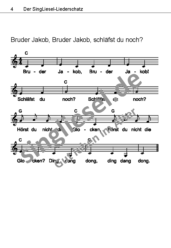 Bruder-Jakob-Bruder-Jakob-schlaefst-du-noch-Text-mit-Noten Die schönsten Kinderlieder Bruder Jakob Bruder Jakob schläfst du noch Noten