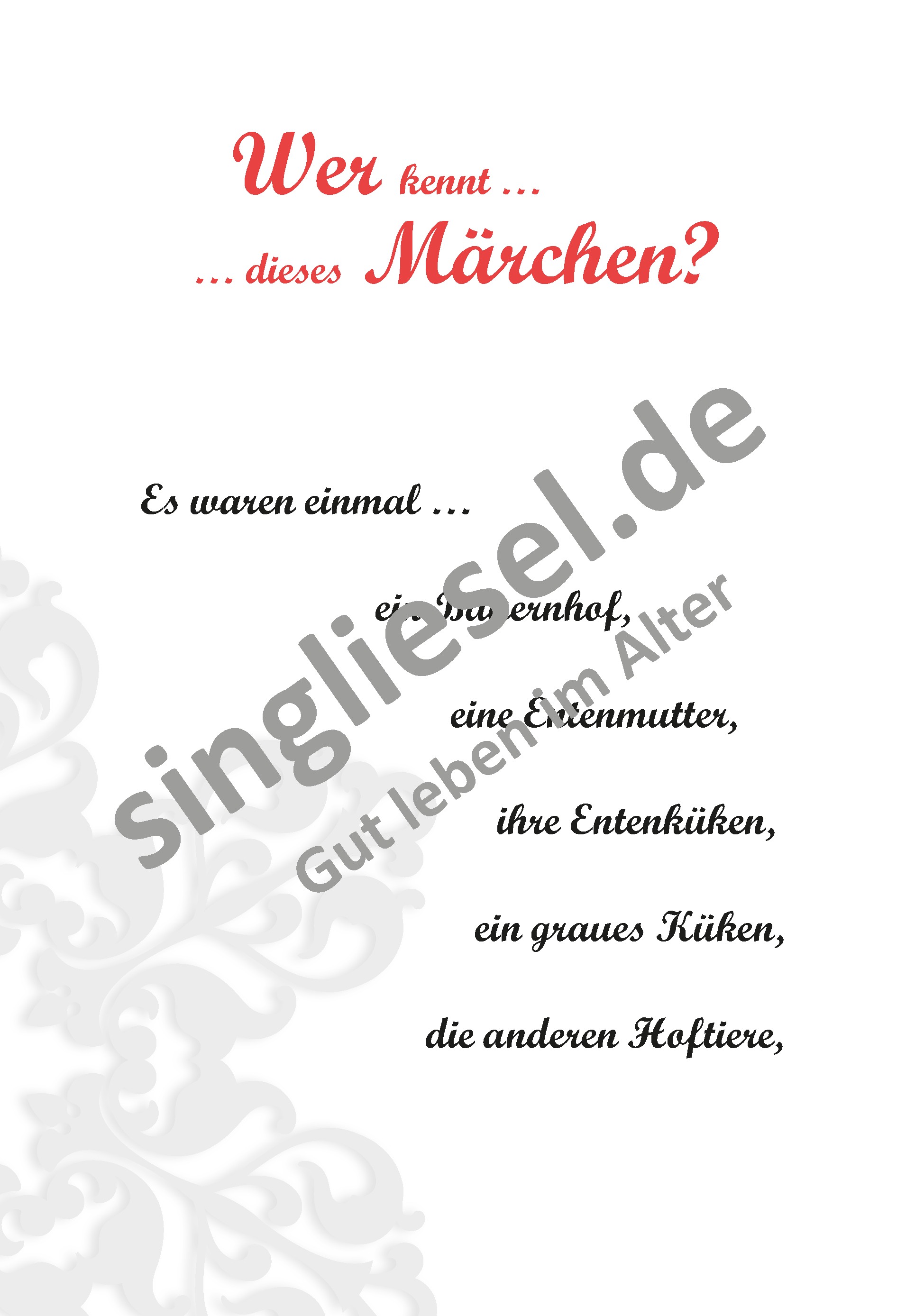 ESD-0001-054-003-Wasserzeichen_Seite_24 Märchen für Senioren. „Das hässliche Entlein“ u.v.m. (PDF) Märchen-Quiz Seite 1