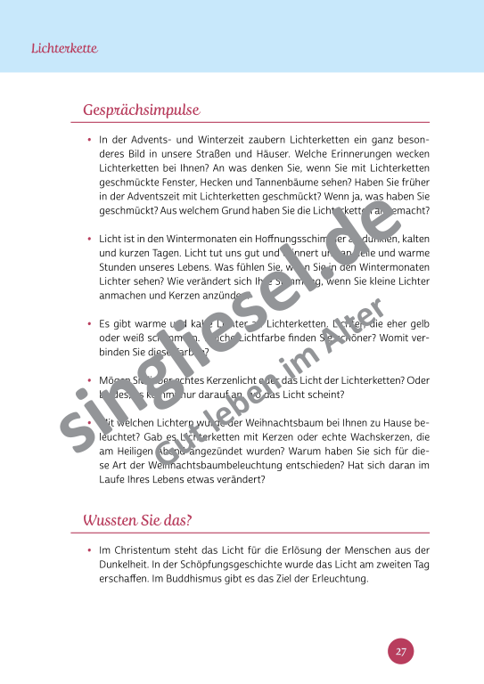 Beispielseiten aus der PDF Kurzaktivierungen im Winter für Senioren mit Demenz - kreative Ideen für gemütliche Winterstunden Beispielseiten aus der PDF Kurzaktivierungen im Winter für Senioren mit Demenz - kreative Ideen für gemütliche Winterstunden