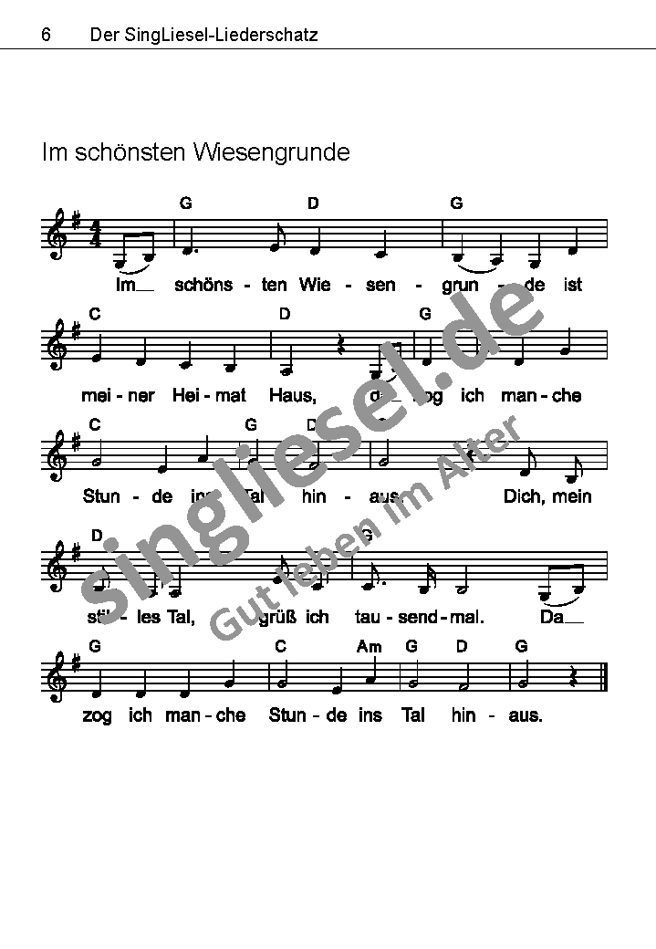 Die-schoensten-Wiesengrunde-Text-mit-Noten Die schönsten Abschiedslieder Im schönsten Wiesengrunde Noten