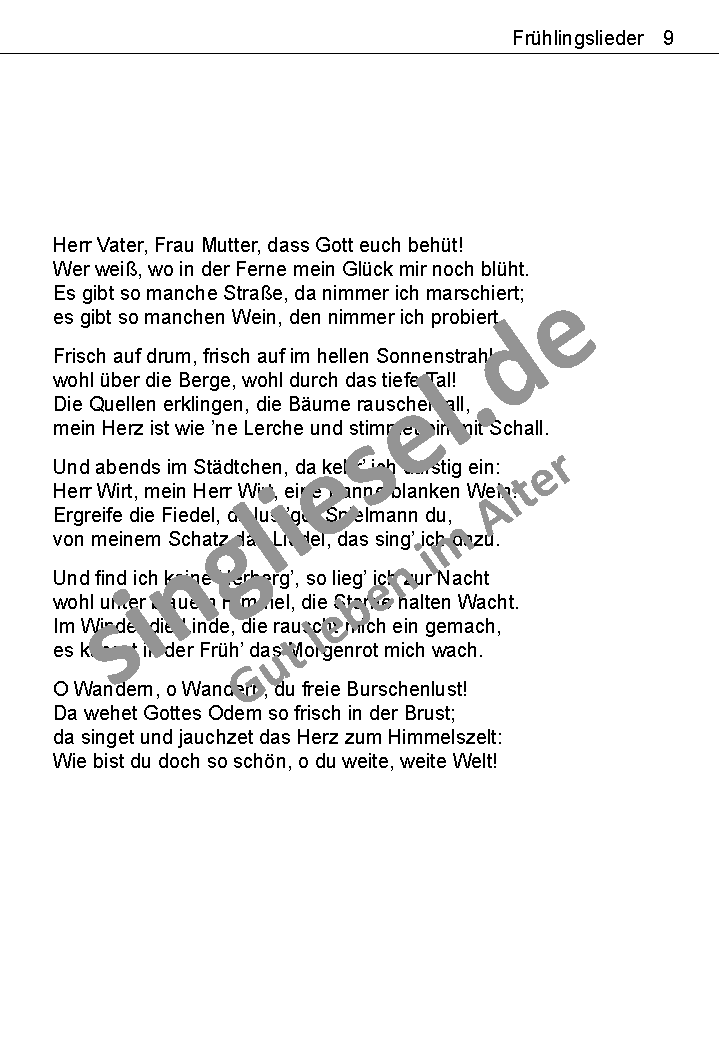 Der-Mai-ist-gekommen-Text Die schönsten Frühlingslieder Der Mai ist gekommen Text