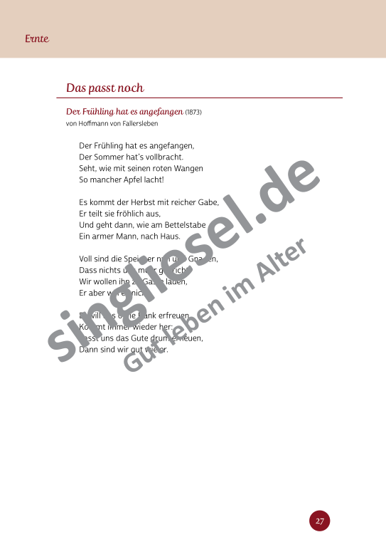 Beispielseiten der PDF: Kurzaktivierungen im Herbst - Beschätigungen für Senioren zum Thema Haus und Garten Beispielseiten der PDF: Kurzaktivierungen im Herbst - Beschätigungen für Senioren zum Thema Haus und Garten