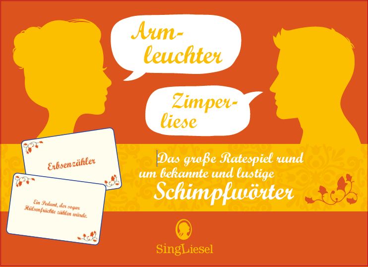 Schimpfwörter-Spiel für Senioren. Senioren-Spiel
