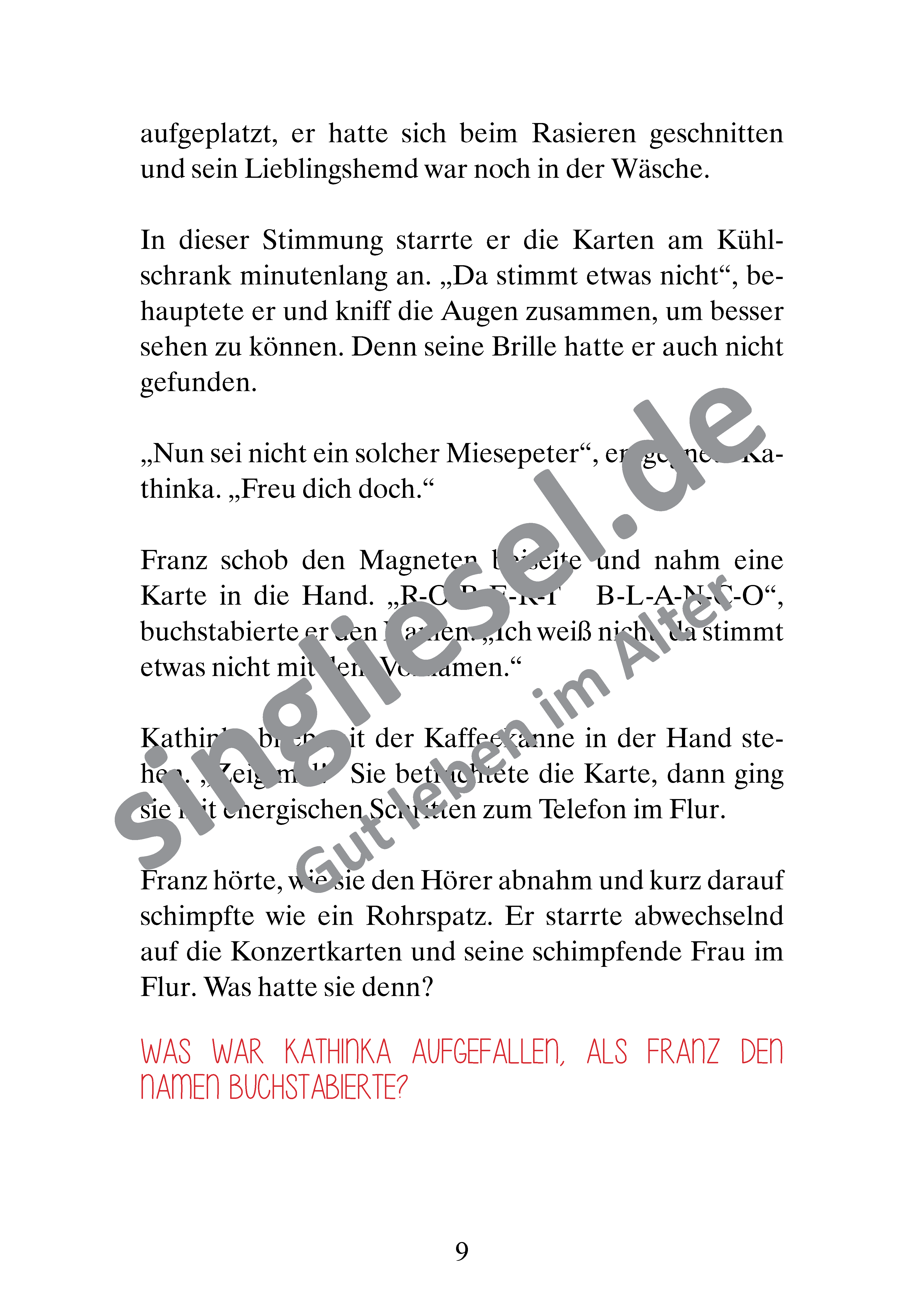 Beispielseiten aus Gelegenheit macht Diebe - Krimi-Geschichten zum Vorlesen für Senioren als PDF-Download Beispielseiten aus Gelegenheit macht Diebe - Krimi-Geschichten zum Vorlesen für Senioren als PDF-Download
