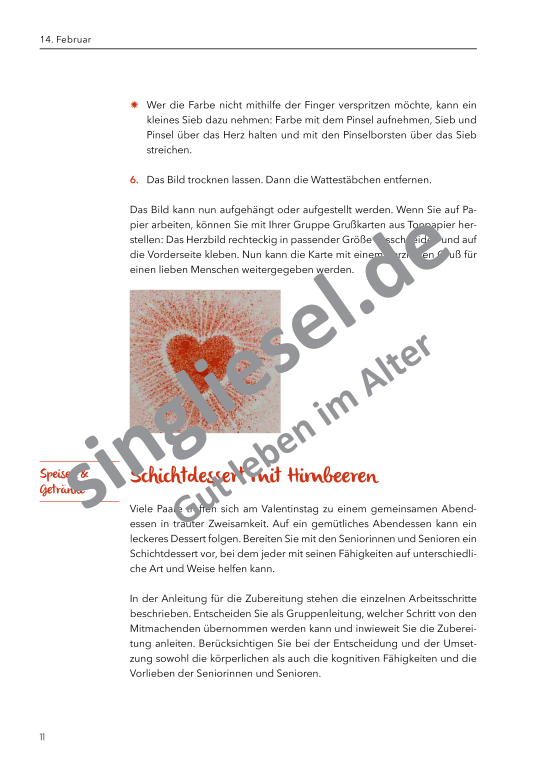 Beispielseiten aus: Vom Valentinstag bis zur Karwoche  - Aktivierungspaket zu Festen und Bräuche für Senioren als PDF-Download Beispielseiten aus: Vom Valentinstag bis zur Karwoche  - Aktivierungspaket zu Festen und Bräuche für Senioren als PDF-Download