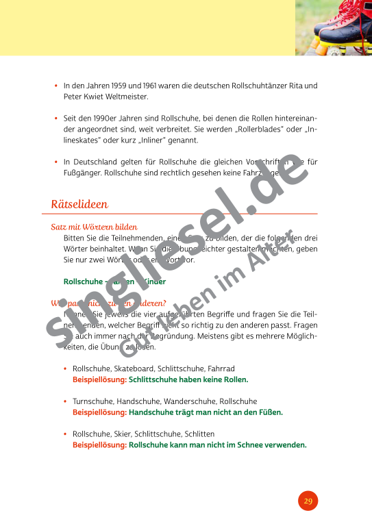 Beispielseiten der PDF: Kurzaktivierungen im Sommer - Beschätigungen für Senioren zum Thema kunterbunter Sommer Beispielseiten der PDF: Kurzaktivierungen im Sommer - Beschätigungen für Senioren zum Thema kunterbunter Sommer