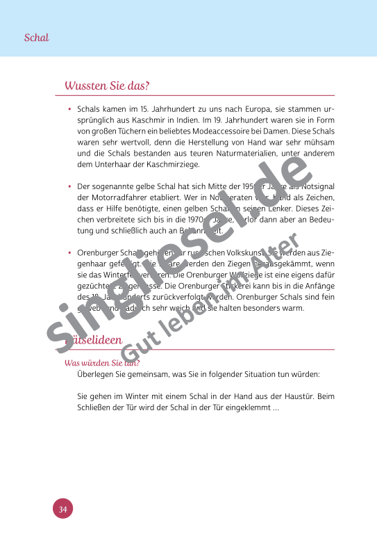 Beispielseiten aus der PDF Kurzaktivierung im Winter für Senioren mit Demenz - kreative Ideen für einen kunterbunten Winter Beispielseiten aus der PDF Kurzaktivierung im Winter für Senioren mit Demenz - kreative Ideen für einen kunterbunten Winter