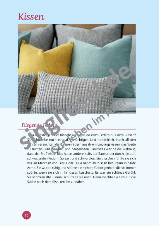 Beispielseiten aus der PDF Kurzaktivierung im Winter für Senioren mit Demenz - kreative Ideen für einen kunterbunten Winter Beispielseiten aus der PDF Kurzaktivierung im Winter für Senioren mit Demenz - kreative Ideen für einen kunterbunten Winter