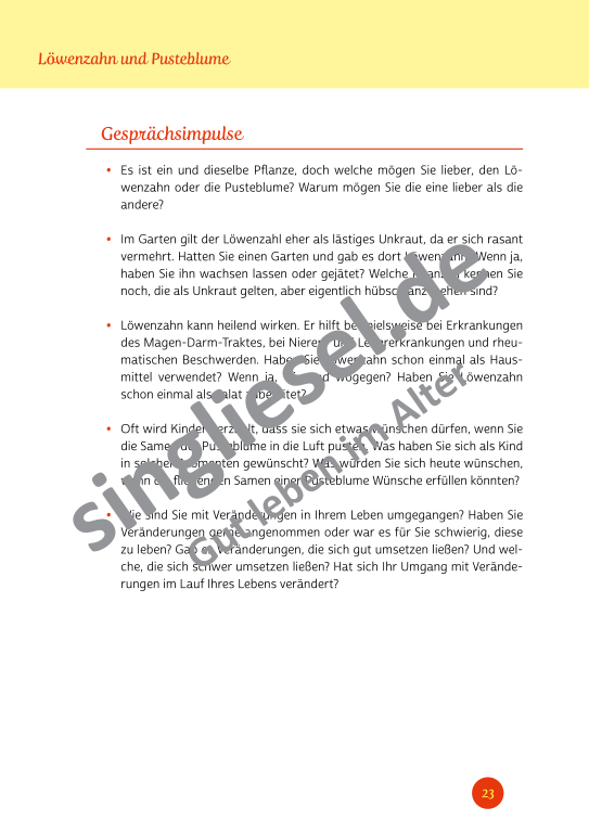 Beispielseiten der PDF: Kurzaktivierungen im Sommer - Beschätigungen für Senioren zum Thema Wald und Wiese Beispielseiten der PDF: Kurzaktivierungen im Sommer - Beschätigungen für Senioren zum Thema Wald und Wiese